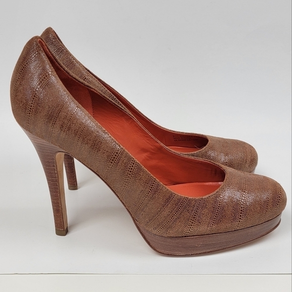 Cole Haan Mariela Leather Heels 10 - Picture 2 of 11